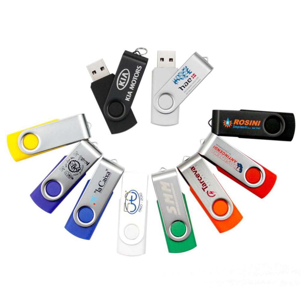 Swivel USB Flash drives 1-64GB 
