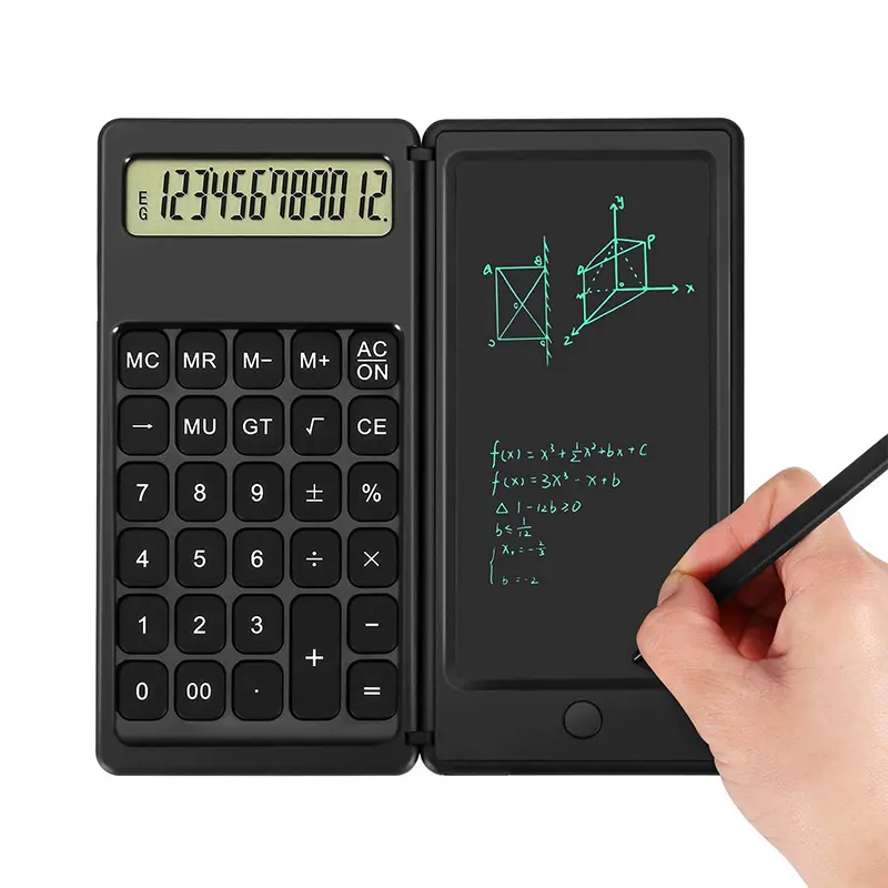 Foldable Desktop Calculator Handwriting