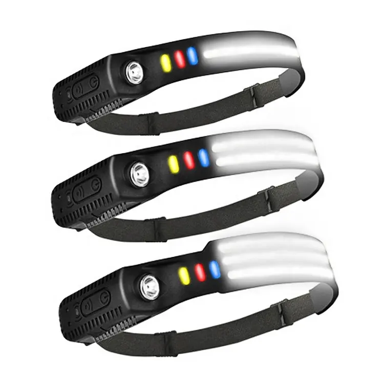 Motion Sensor rechargable Camping Headlamp