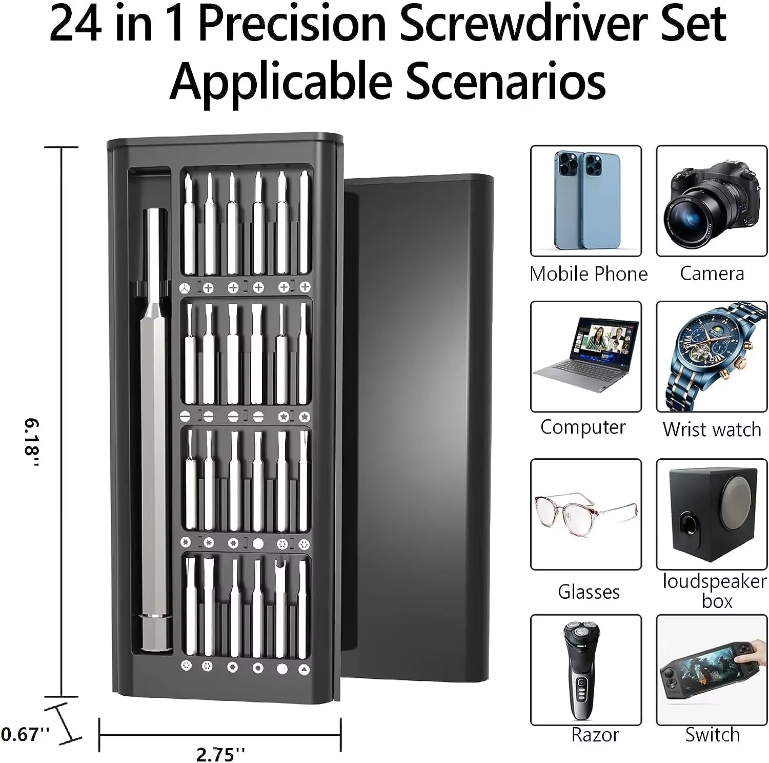 24 in 1 Precision Screwdriver Set