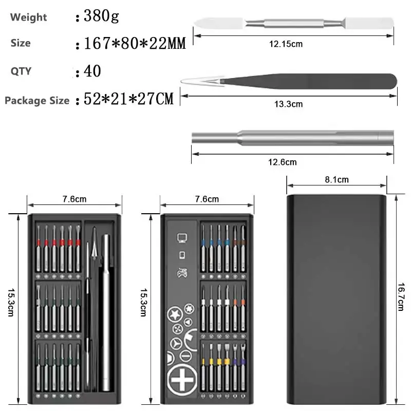50 in 1 Precision Screwdriver Set