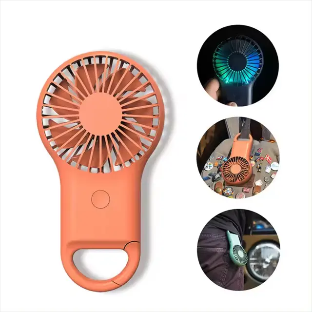 Mini LED Lighting Packet Fan with Hock